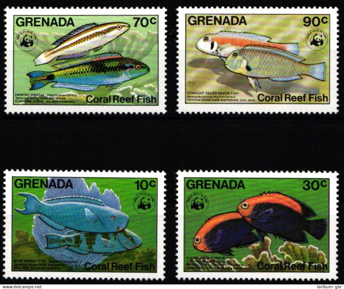 Grenada 1299-1302 Postfrisch Meeresfauna, Fische #JW519 - Grenade (1974-...)