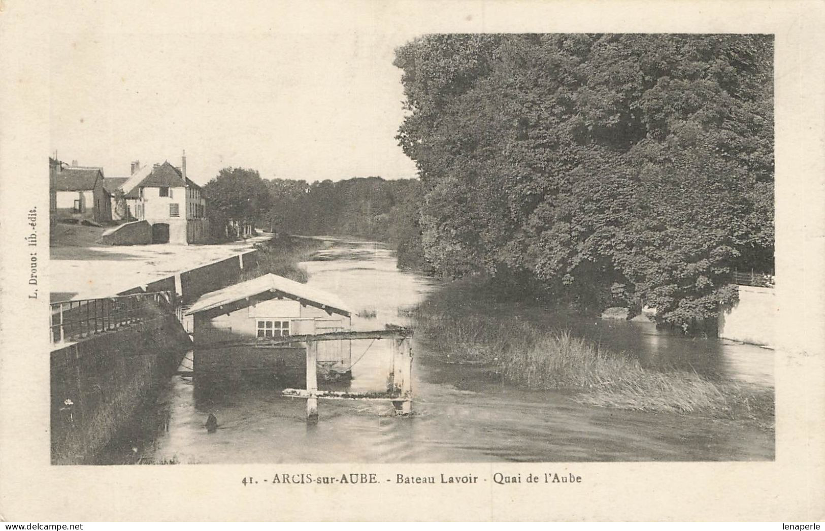 D6802 Arcis Sur Aube Bateau Lavoir - Arcis Sur Aube