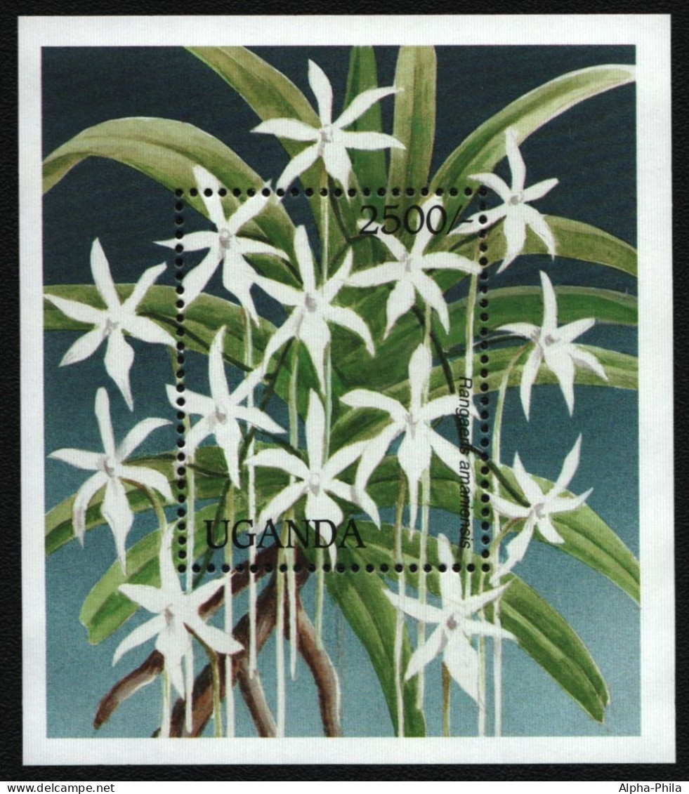 Uganda 1995 - Mi-Nr. Block 247 ** - MNH - Orchideen / Orchids - Ouganda (1962-...)