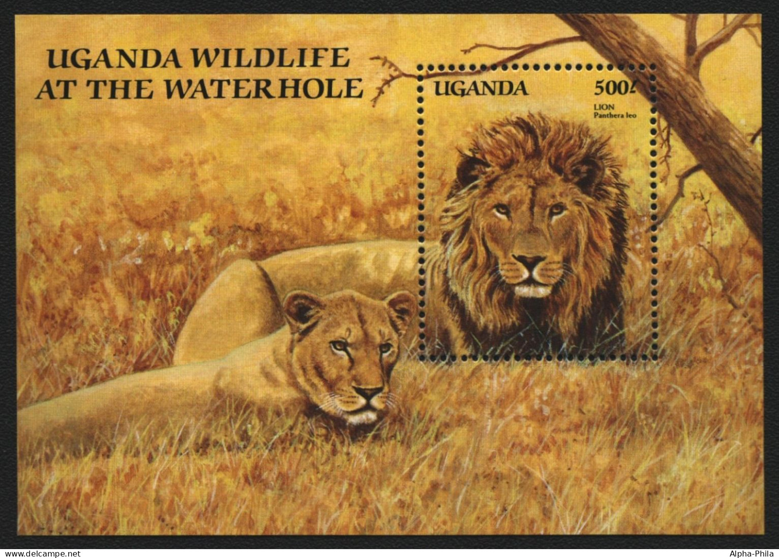 Uganda 1989 - Mi-Nr. Block 97 ** - MNH - Wildtiere / Wild Animals - Uganda (1962-...)