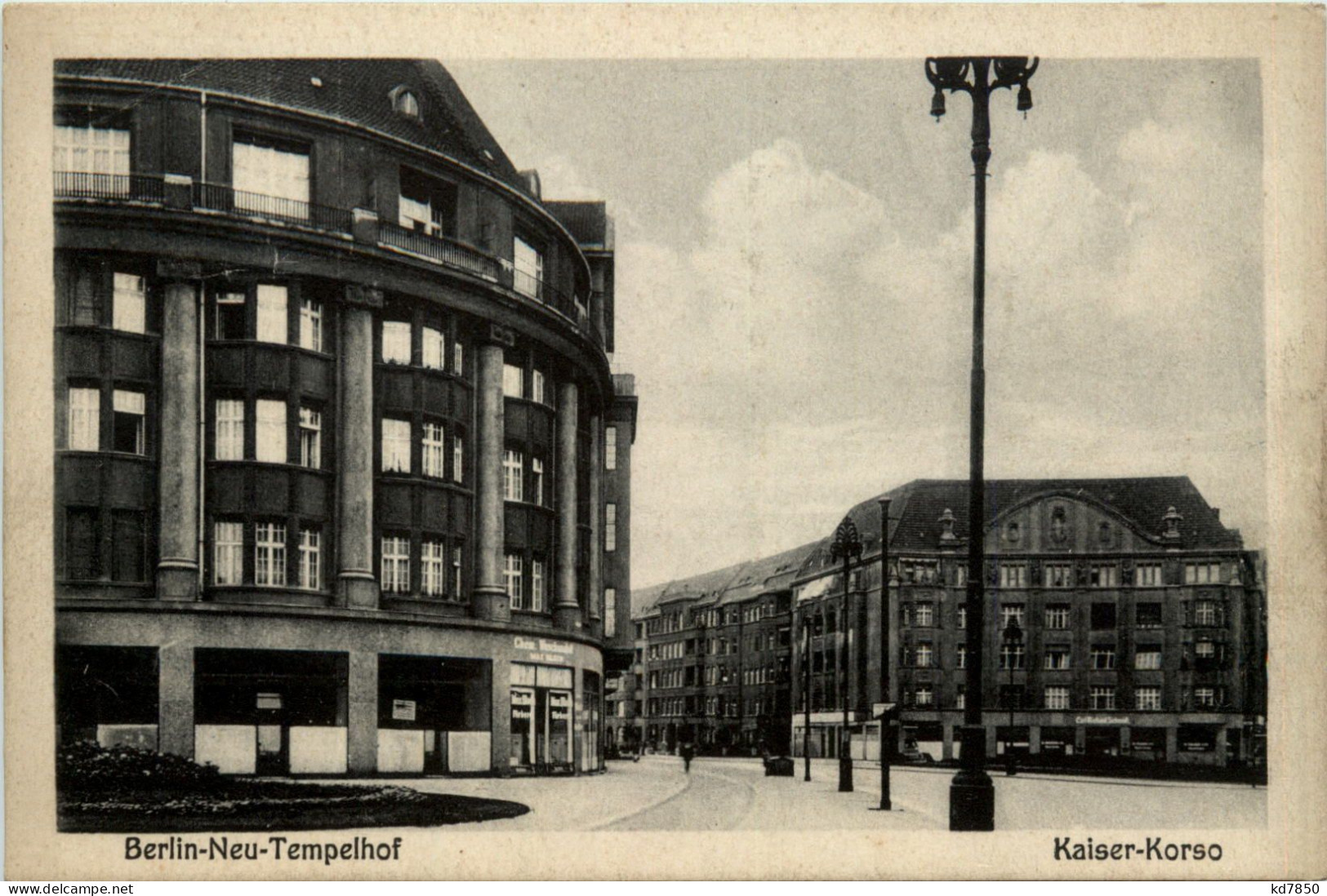 Berlin - Neu-Tempelhof - KAiser Korso - Tempelhof