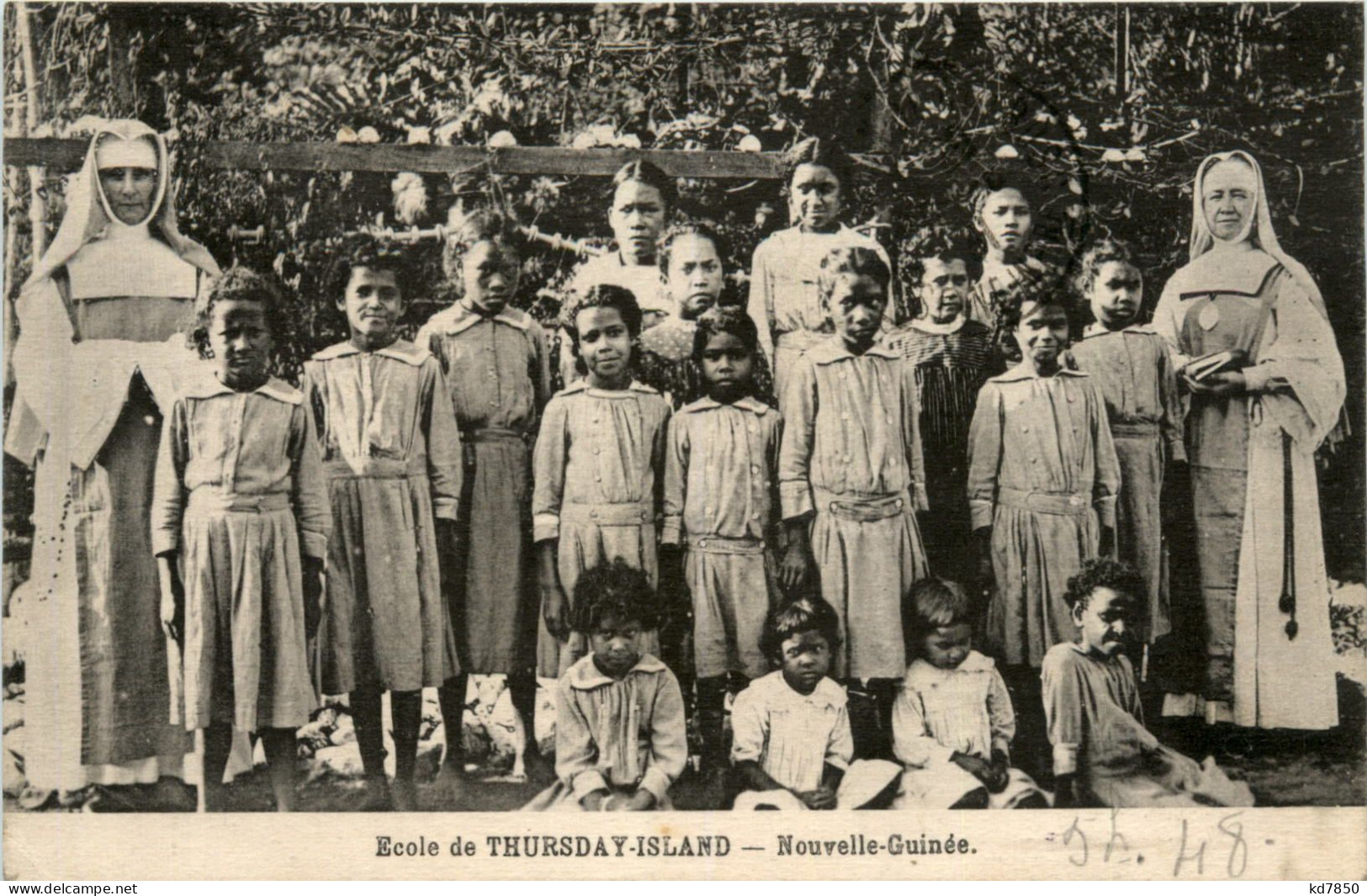 Nouvelle Guinee - Ecole De Thursday Islands - Papouasie-Nouvelle-Guinée
