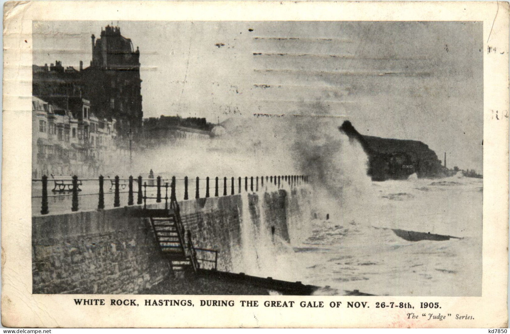 Hastings - The Great Gale Of November 1905 - Hastings