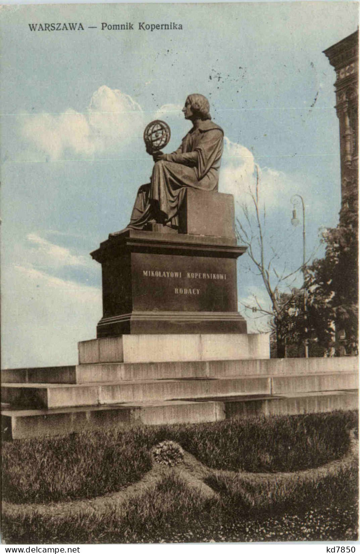 Warszawa - Pomnik Kopernika - Pologne
