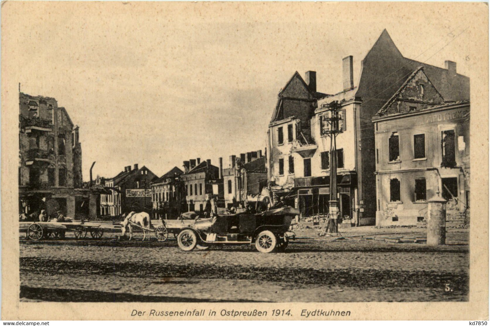 Eydtkuhnen - Ostpreussen 1914 - Ostpreussen