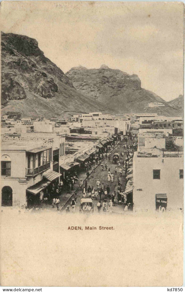 Aden - Main Street - Yemen