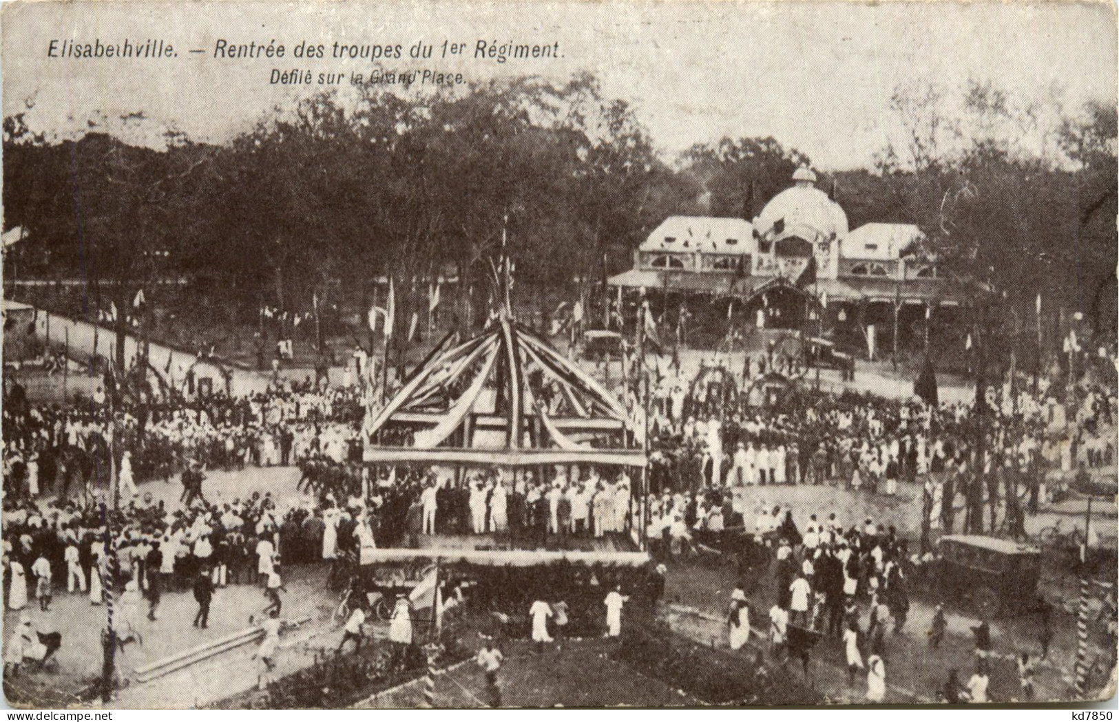 Congo - Elisabethville - Rentree Des Troupes - Autres & Non Classés