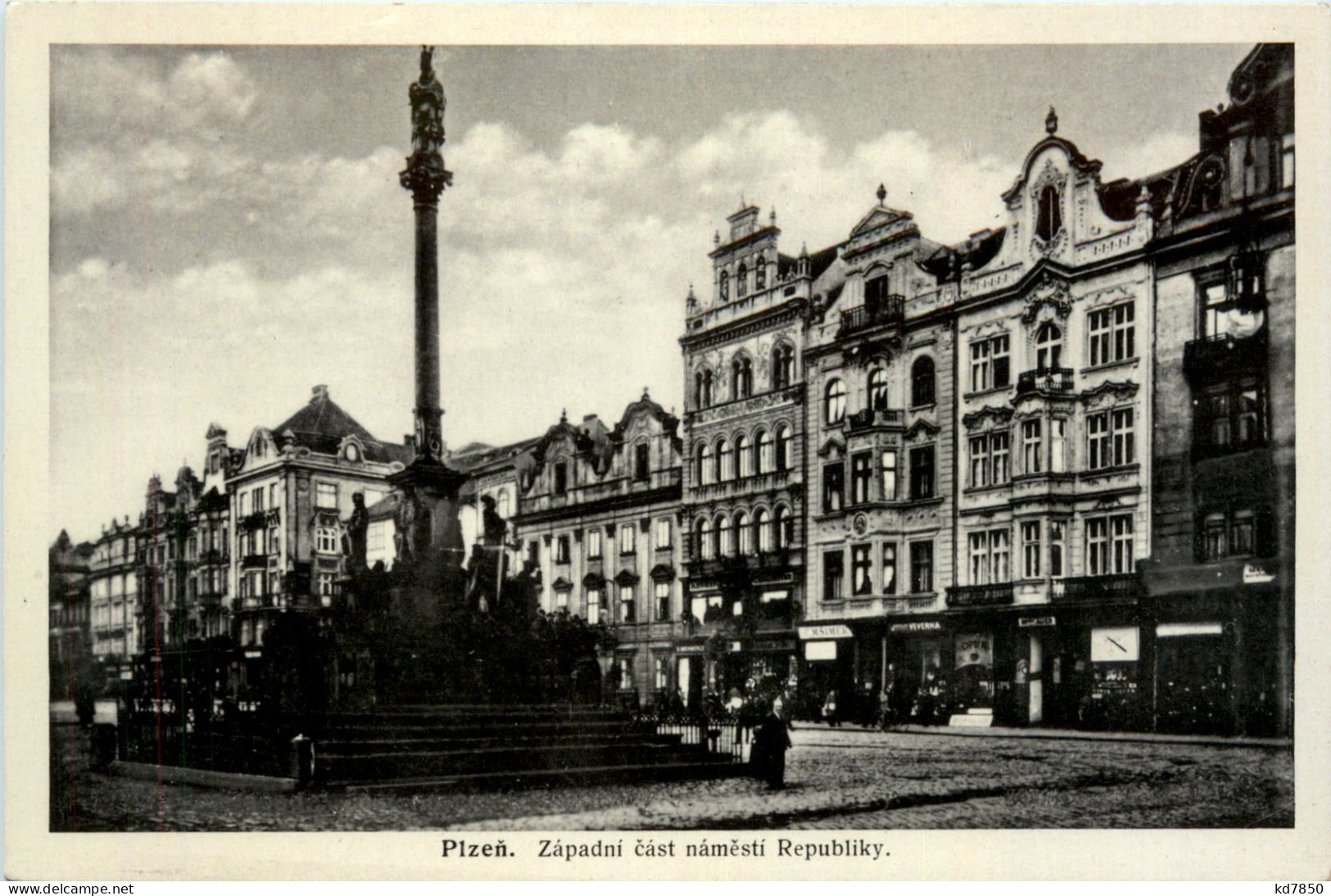 Plzen - Zapadni Cast Namesti Republiky - Tchéquie