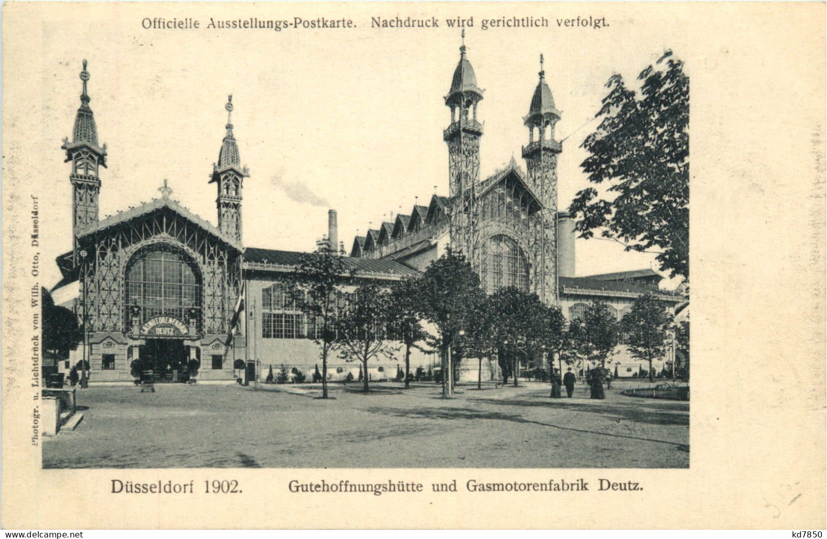 Düsseldorf 1902 - Gutehoffnungshütte - Duesseldorf