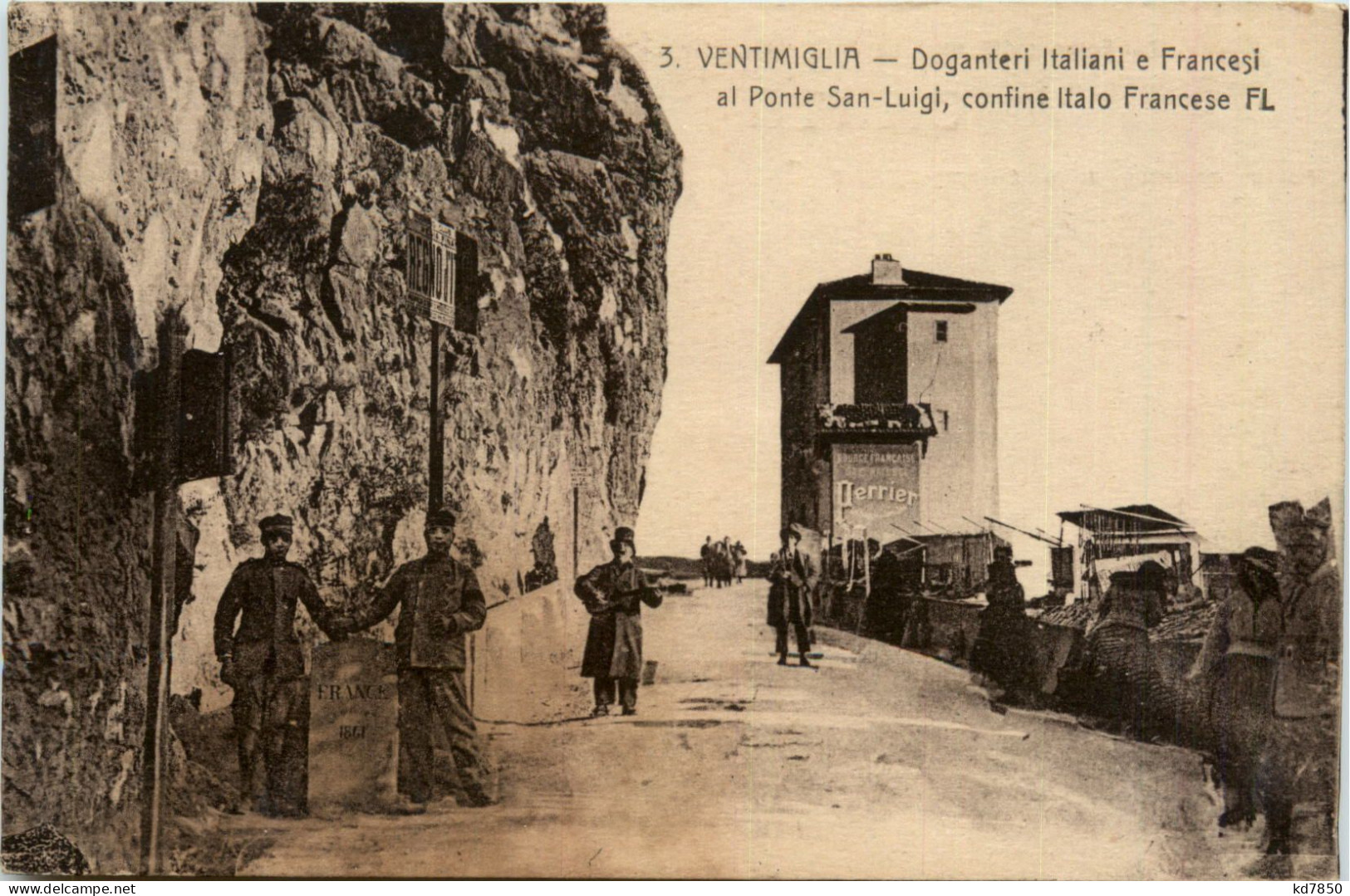 Ventimiglia - Doganteri Italiani E Franacesi - Douane