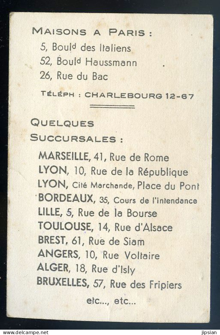 Carte Parfumée Parfum Chady Paris -- Carte Parfumée Au Rythme   STEP144 - Profumeria Antica (fino Al 1960)