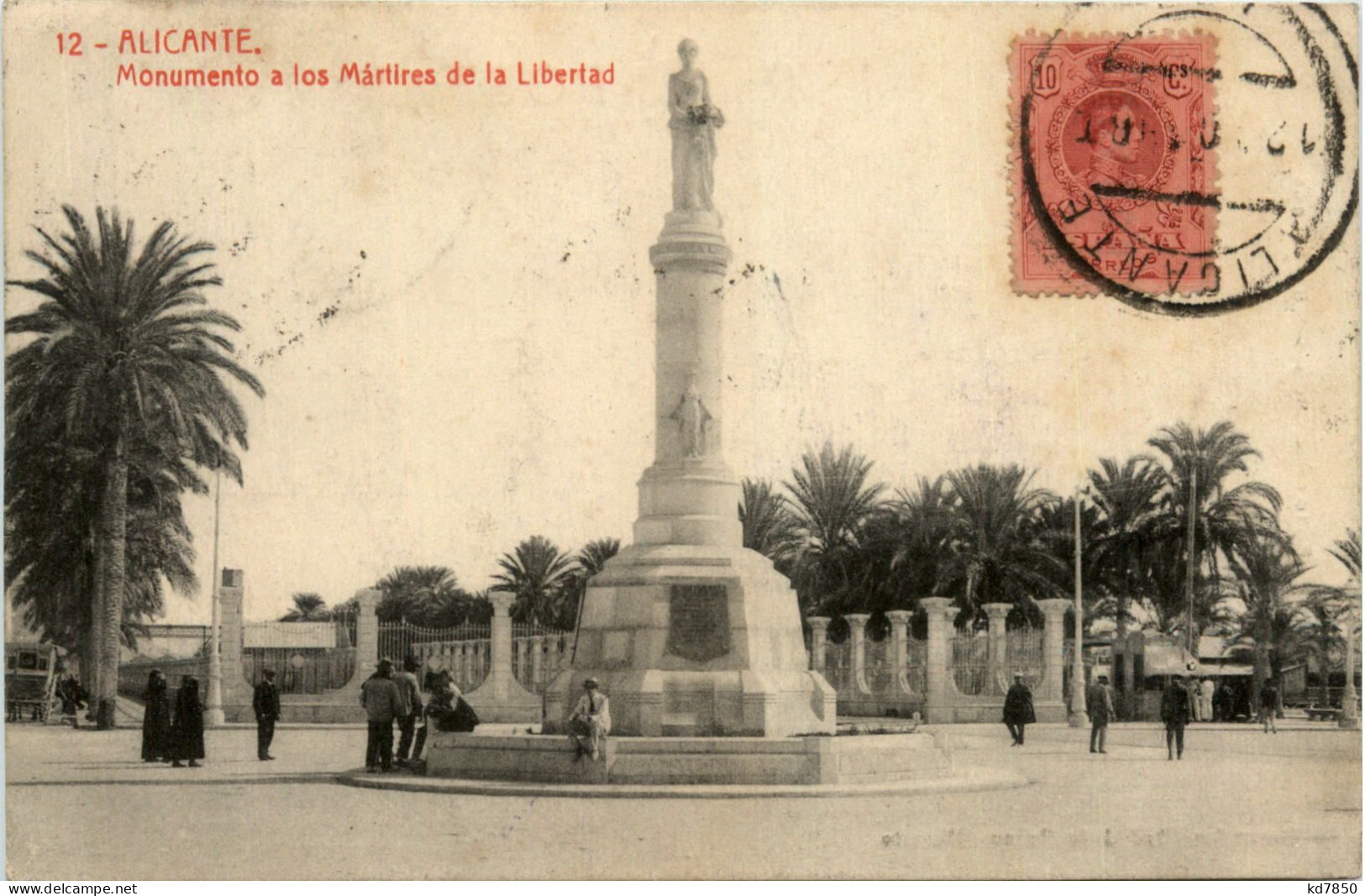 Alicante - Monumento A Los Martires - Alicante