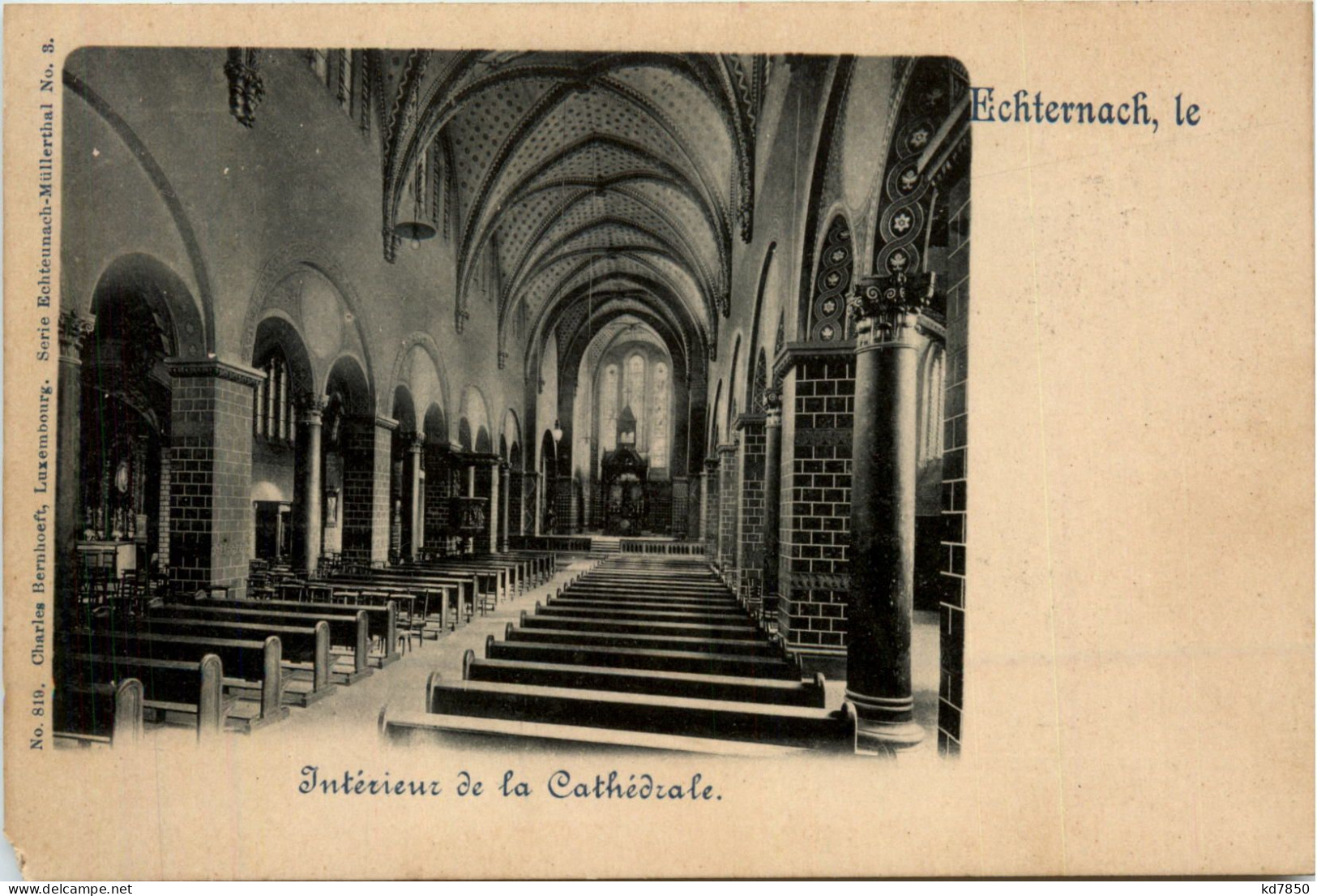 Echternach - Interieur De La Cathedrale - Echternach