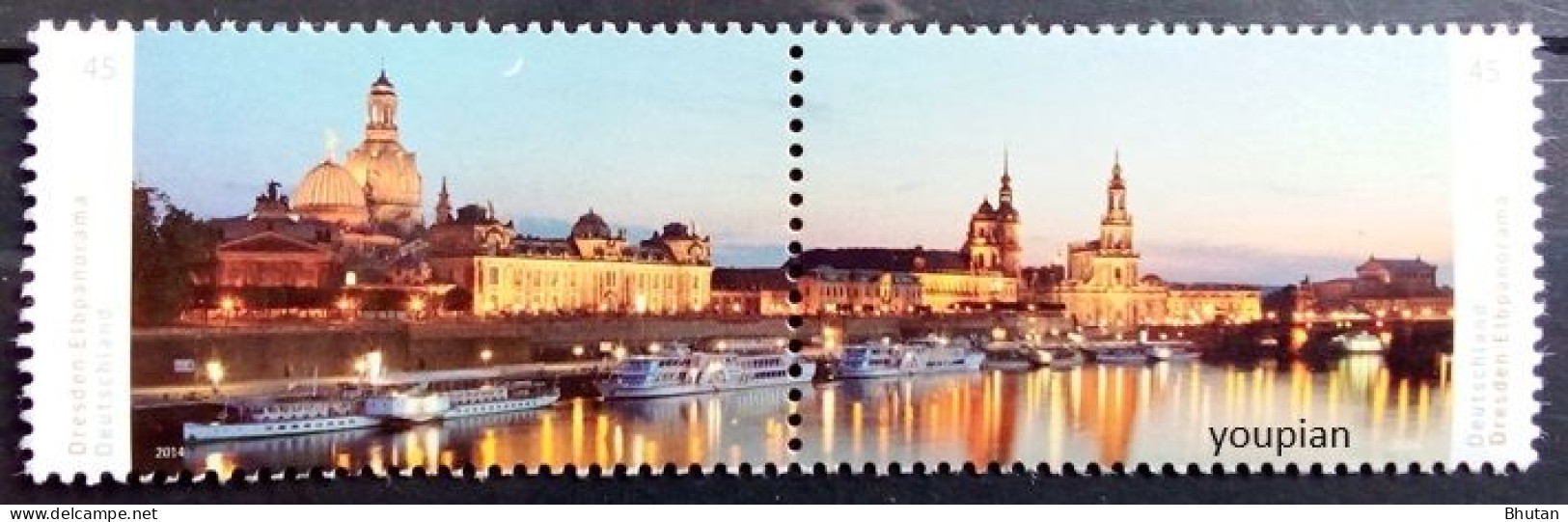 Germany 2014, Sightseeings In Germany, MNH Stamps Strip - Ungebraucht