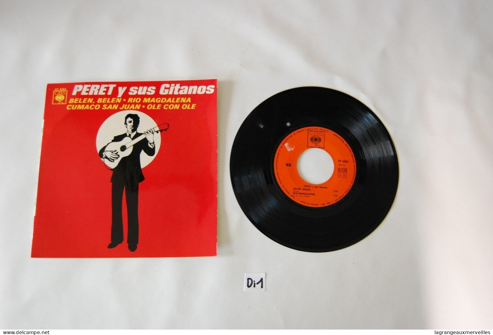 Di1- Vinyl 45 T - Peret - Y Sus Gitanos - Otros - Canción Española