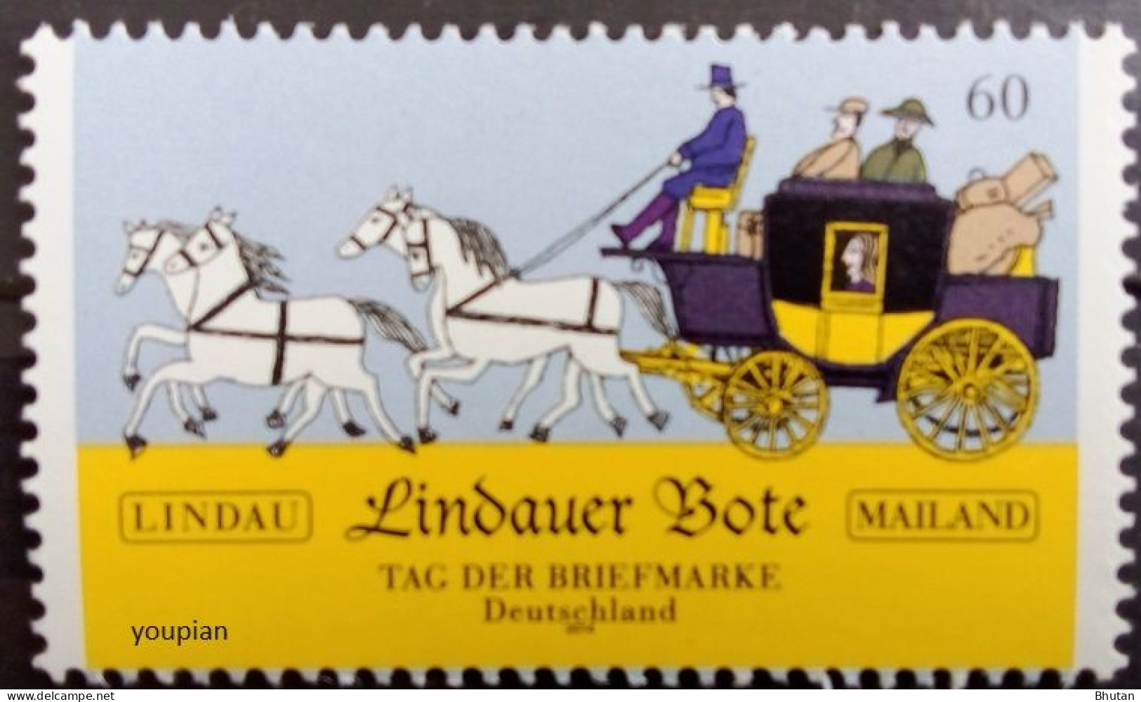 Germany 2014, Stamp Day, MNH Single Stamp - Ongebruikt