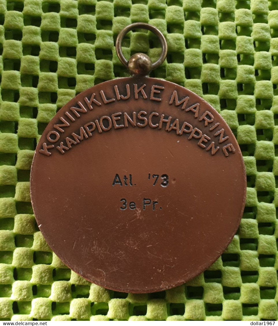 Medaille : Koninklijke Marine Kampioenschappen - Atl. 1973 - Sonstige & Ohne Zuordnung