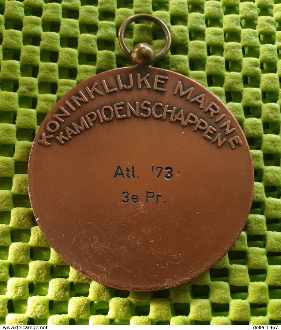 Medaille : Koninklijke Marine Kampioenschappen - Atl. 1973 - Autres & Non Classés