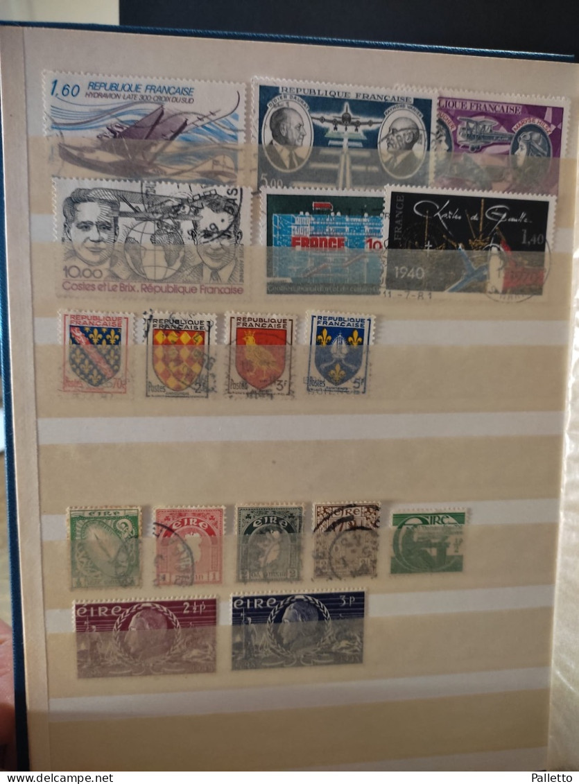 Raccolta francobolli europei