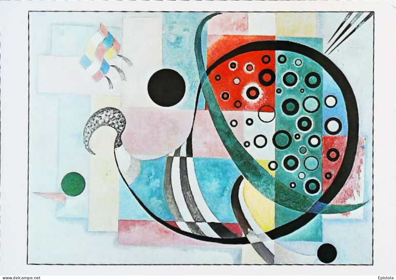 ►  Kandinsky   Fixé - Peintures & Tableaux