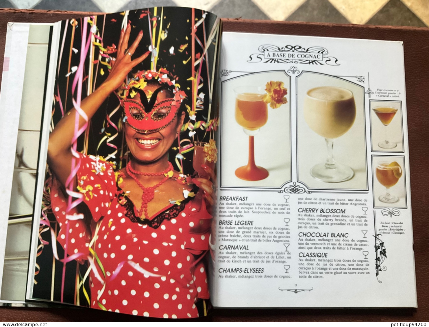 Album TOP PRESTIGE  Les Meilleurs Cocktails du Monde  HELEN SPENCE  Éditions SEITEC  Année 1984