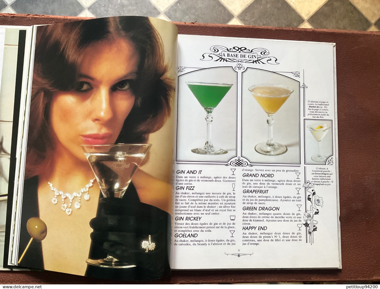 Album TOP PRESTIGE  Les Meilleurs Cocktails du Monde  HELEN SPENCE  Éditions SEITEC  Année 1984