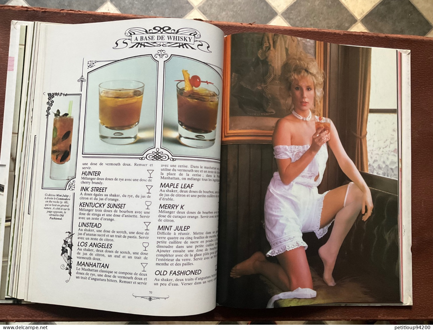 Album TOP PRESTIGE  Les Meilleurs Cocktails du Monde  HELEN SPENCE  Éditions SEITEC  Année 1984