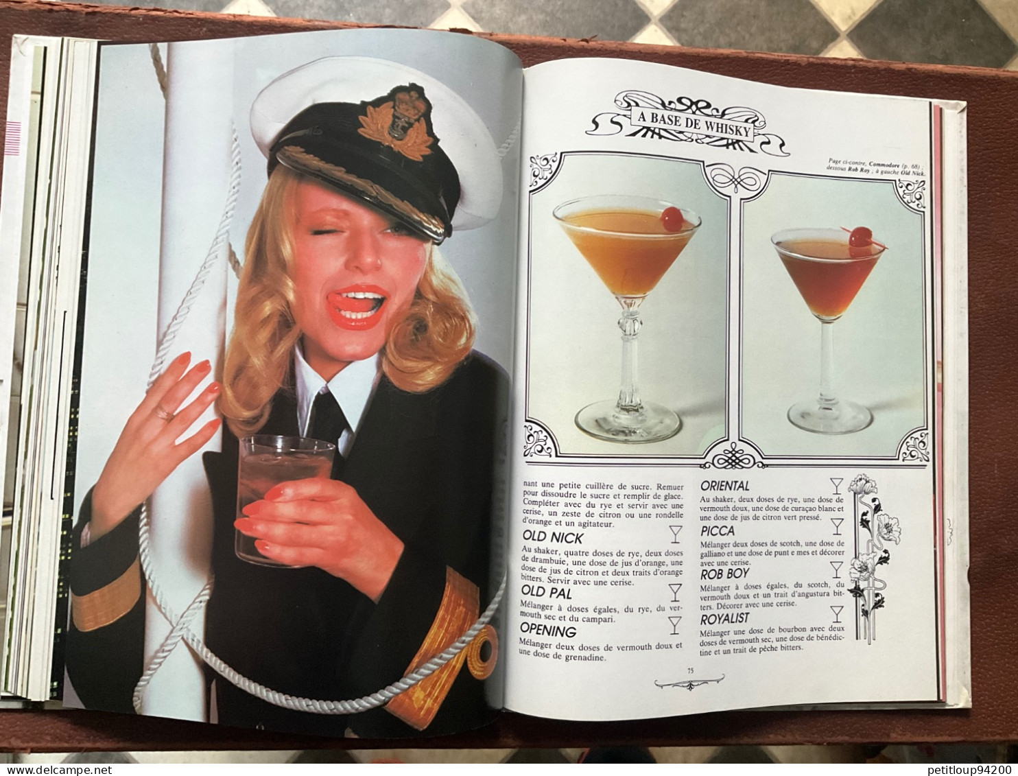 Album TOP PRESTIGE  Les Meilleurs Cocktails du Monde  HELEN SPENCE  Éditions SEITEC  Année 1984