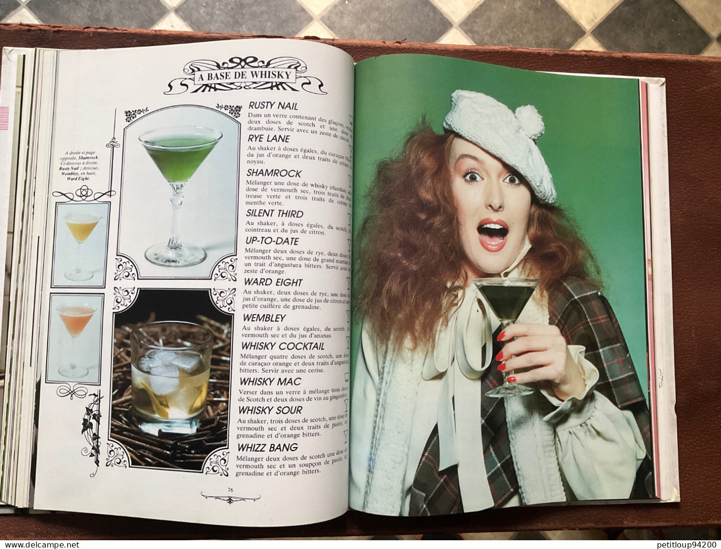 Album TOP PRESTIGE  Les Meilleurs Cocktails du Monde  HELEN SPENCE  Éditions SEITEC  Année 1984