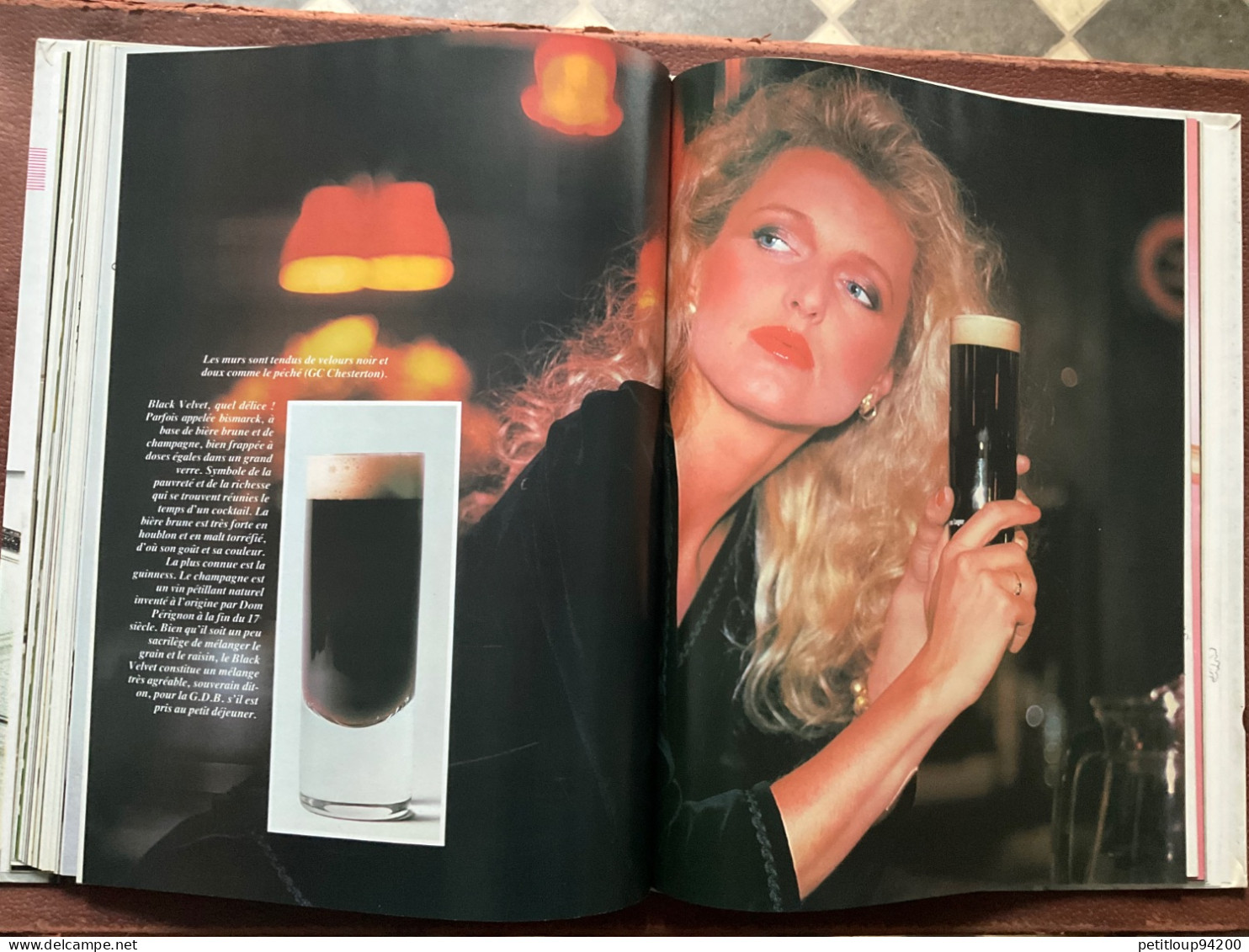 Album TOP PRESTIGE  Les Meilleurs Cocktails du Monde  HELEN SPENCE  Éditions SEITEC  Année 1984