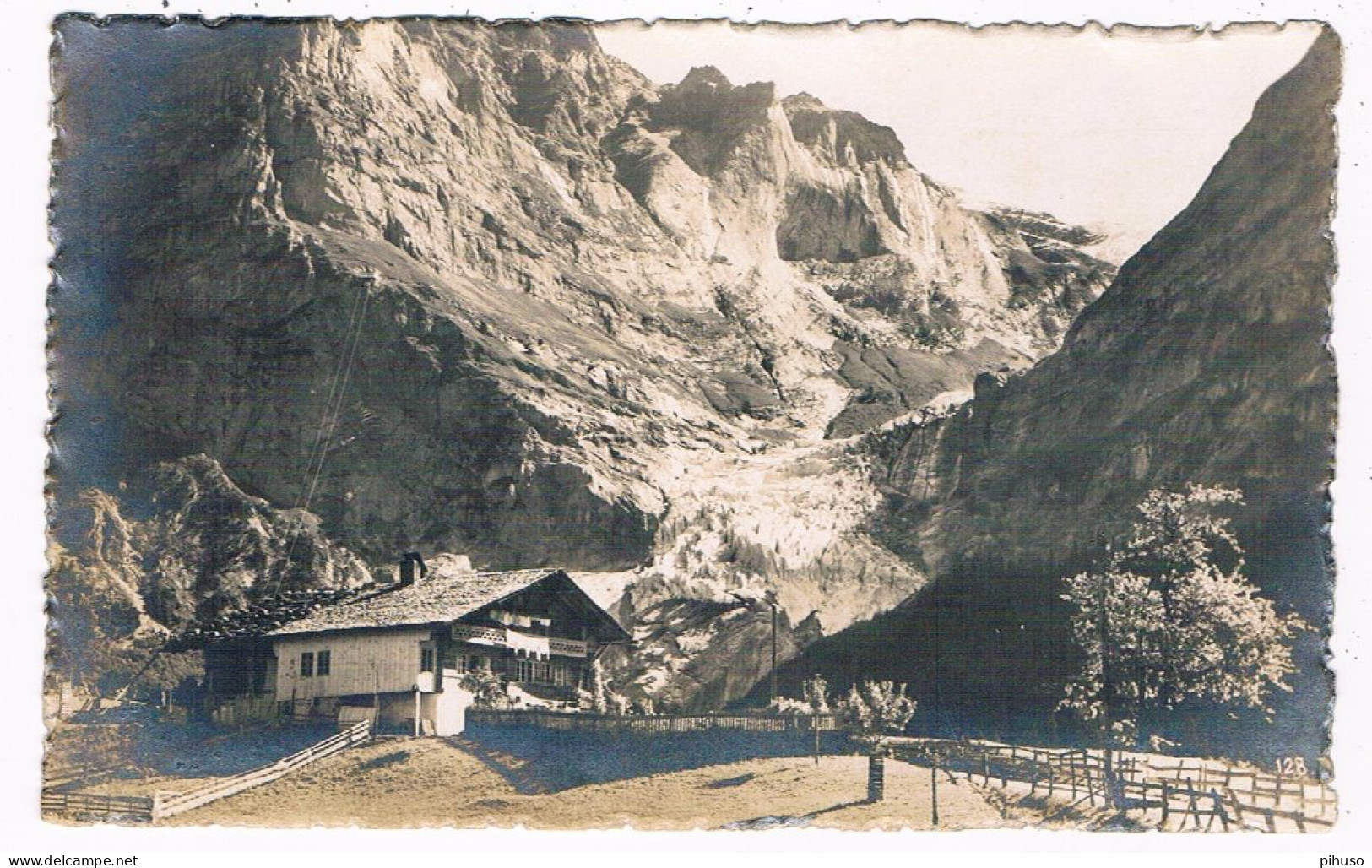 CH-8538  GRINDELWALD : Am Obern Gletscher - Grindelwald