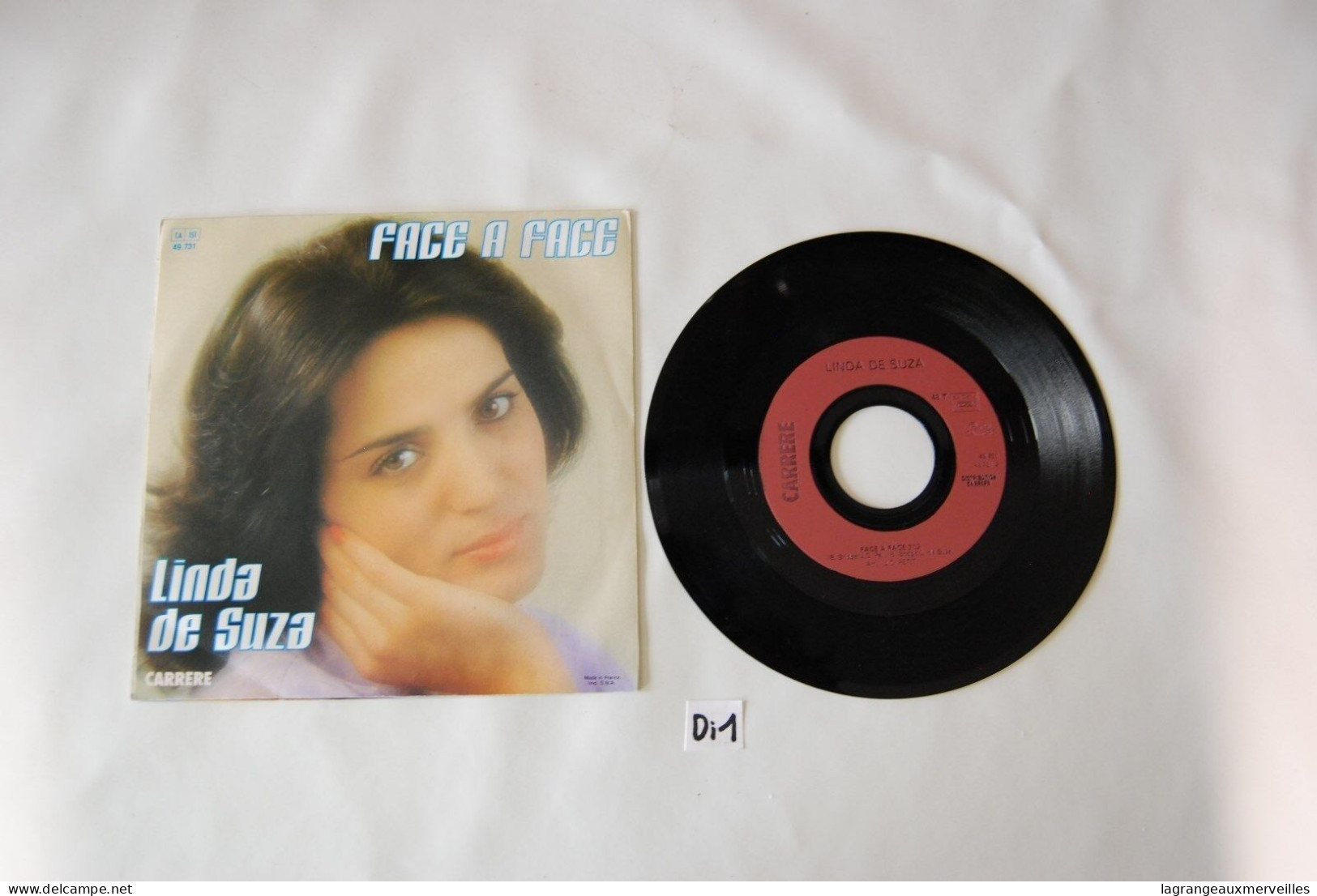 Di1- Vinyl 45 T - Linda De Suza - Frente A Frente - Disco, Pop