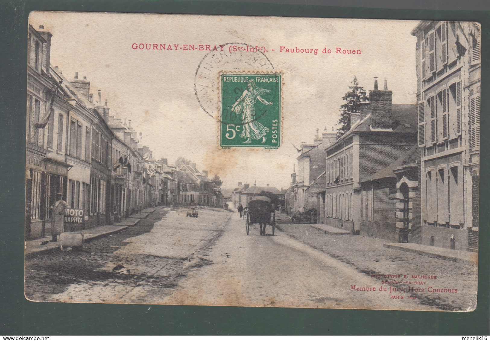 CP - 76 - Gournay-en-Bray - Faubourg De Rouen - Gournay-en-Bray