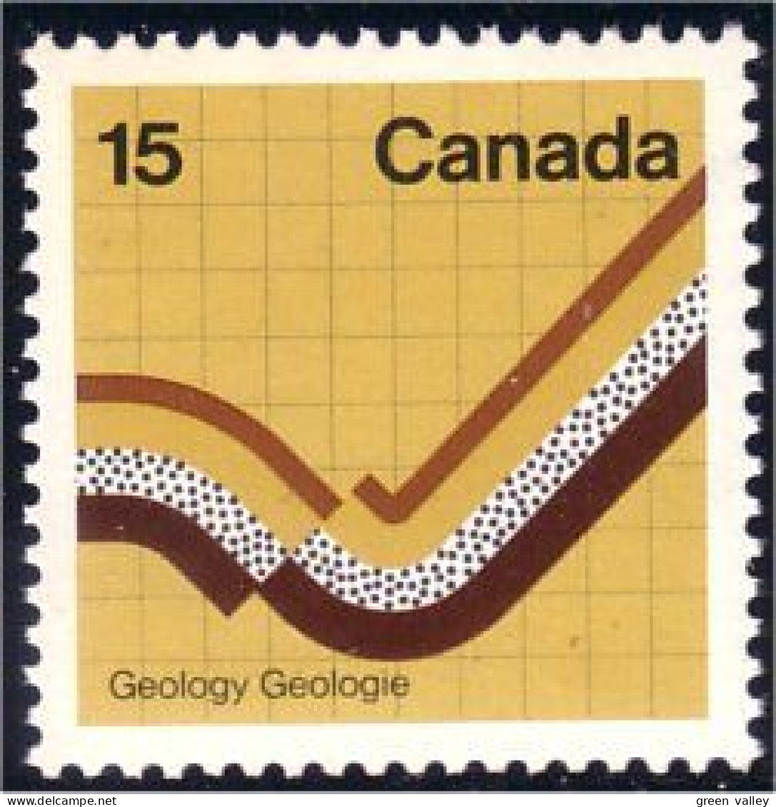 Canada Geological Fault Ecorce Terrestre Geologie MNH ** Neuf SC (C05-82) - Autres & Non Classés