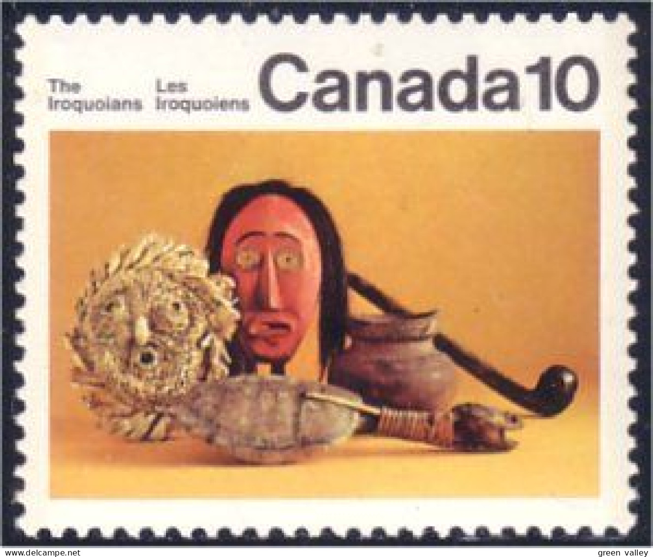 Canada Indian Artifacts Pipe Calumet Tabac Tobacco MNH ** Neuf SC (C05-78d) - Tabac