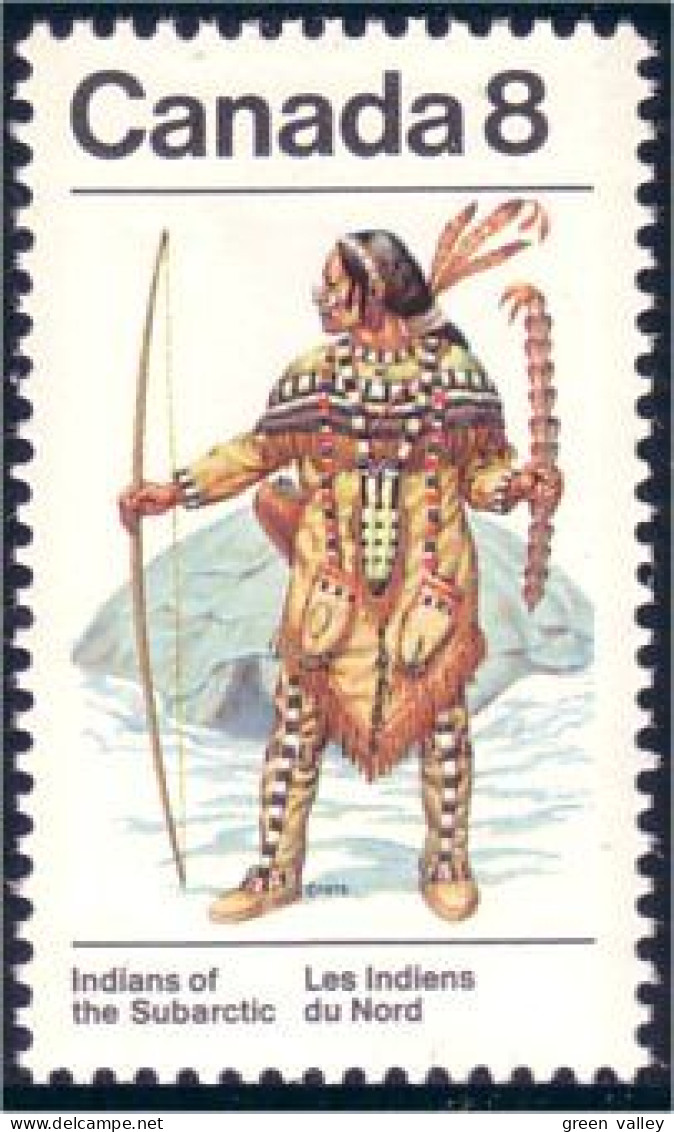 Canada Indian Costume Ceremonie Arc Bow MNH ** Neuf SC (C05-76c) - Archery