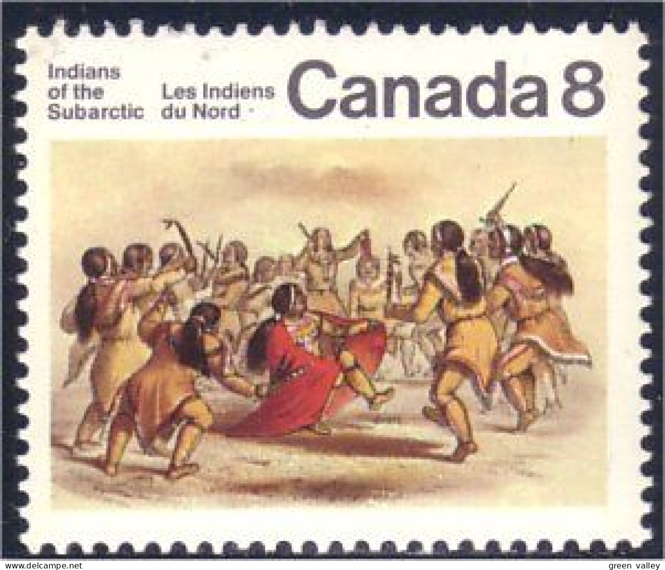 Canada Indian Dance Costumes Danse MNH ** Neuf SC (C05-75b) - Dans