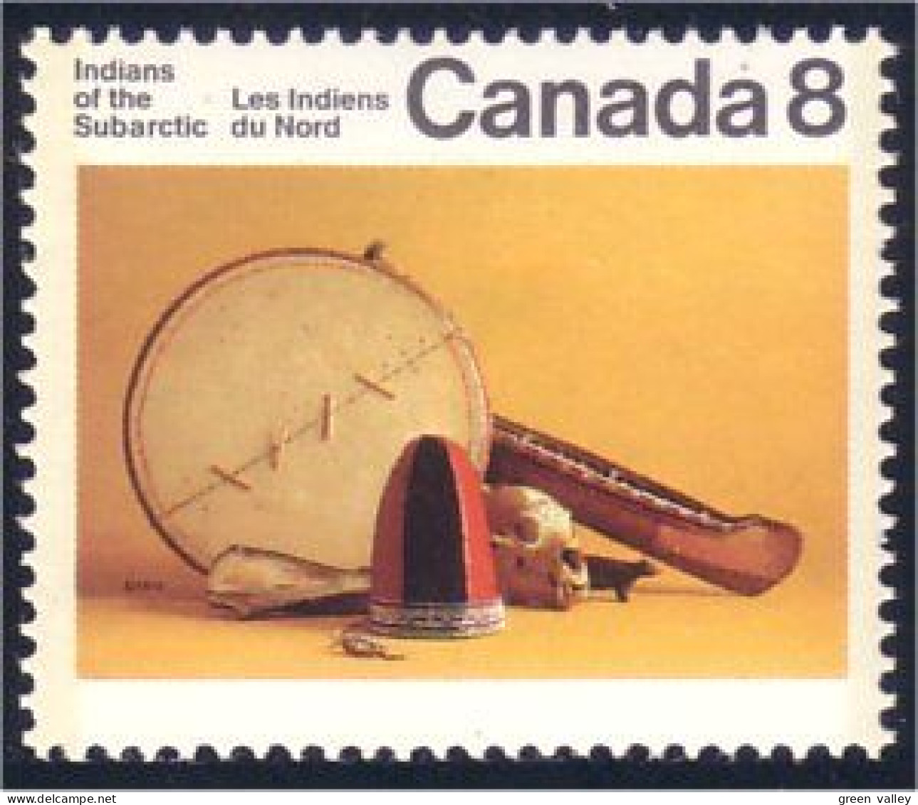 Canada Indian Artifacts MNH ** Neuf SC (C05-74b) - Sonstige & Ohne Zuordnung