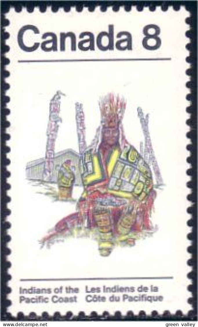 Canada Indian Chief Totem MNH ** Neuf SC (C05-72c) - Costumes