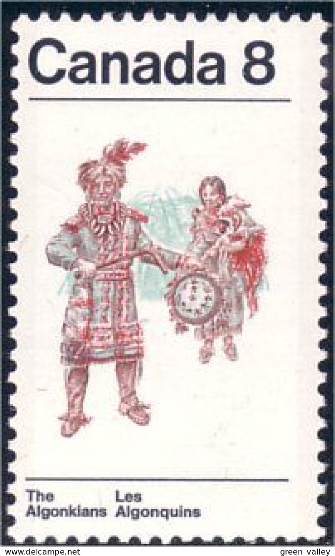 Canada Indian Couple Dancing Danse Costumes MNH ** Neuf SC (C05-69b) - Costumes