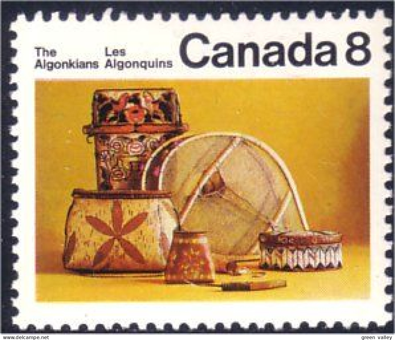 Canada Indian Artifacts MNH ** Neuf SC (C05-66b) - Otros & Sin Clasificación