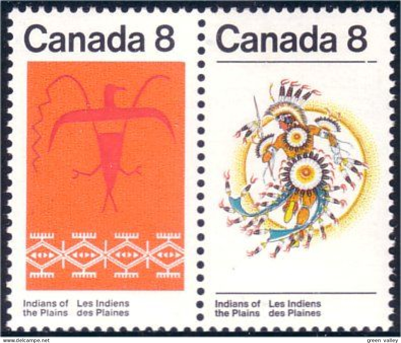 Canada Sun Dance Costume Danse Soleil Oiseau Thunderbird MNH ** Neuf SC (C05-65ac) - Autres & Non Classés