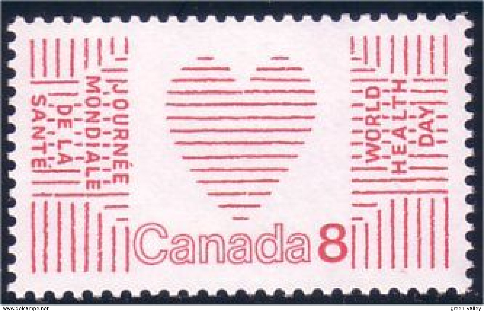 Canada Coeur Heart MNH ** Neuf SC (C05-60pa) - Unused Stamps