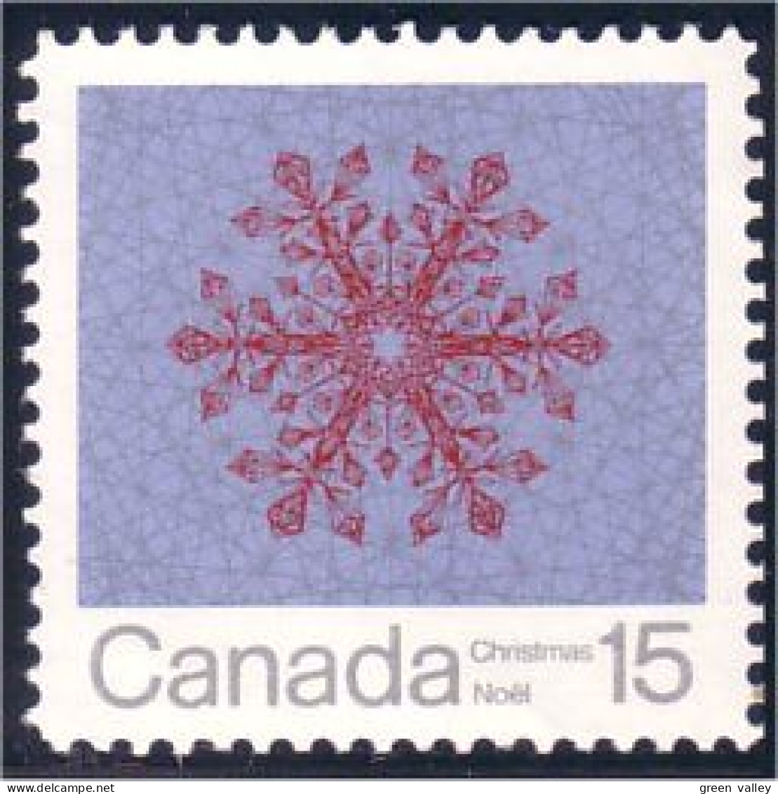 Canada Flocon De Neige Snowflake Tagged MNH ** Neuf SC (C05-57pa) - Unused Stamps