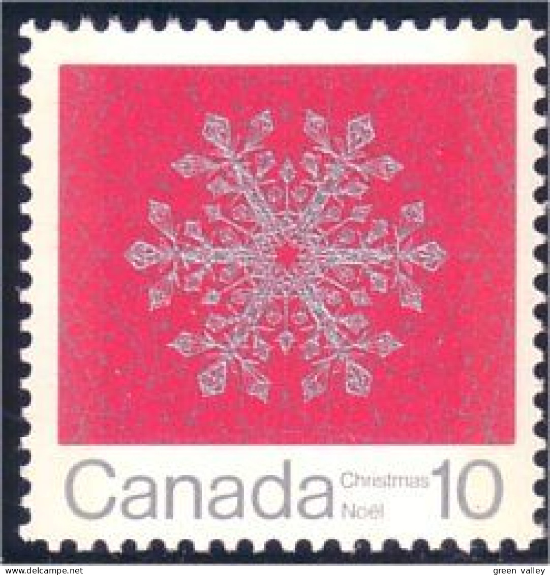 Canada Flocon De Neige Snowflake Tagged MNH ** Neuf SC (C05-56pb) - Navidad