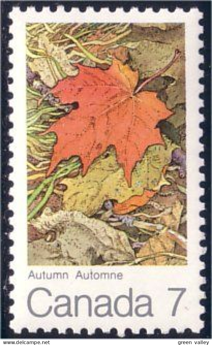 Canada Feuille Erable Maple Leaf MNH ** Neuf SC (C05-37b) - Arbres