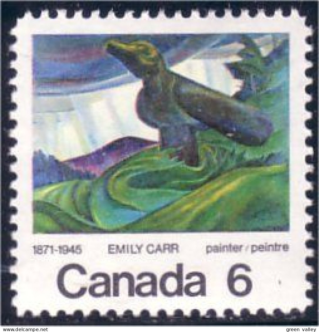 Canada Tableau Corbeau Raven Indian Painting MNH ** Neuf SC (C05-32d) - American Indians