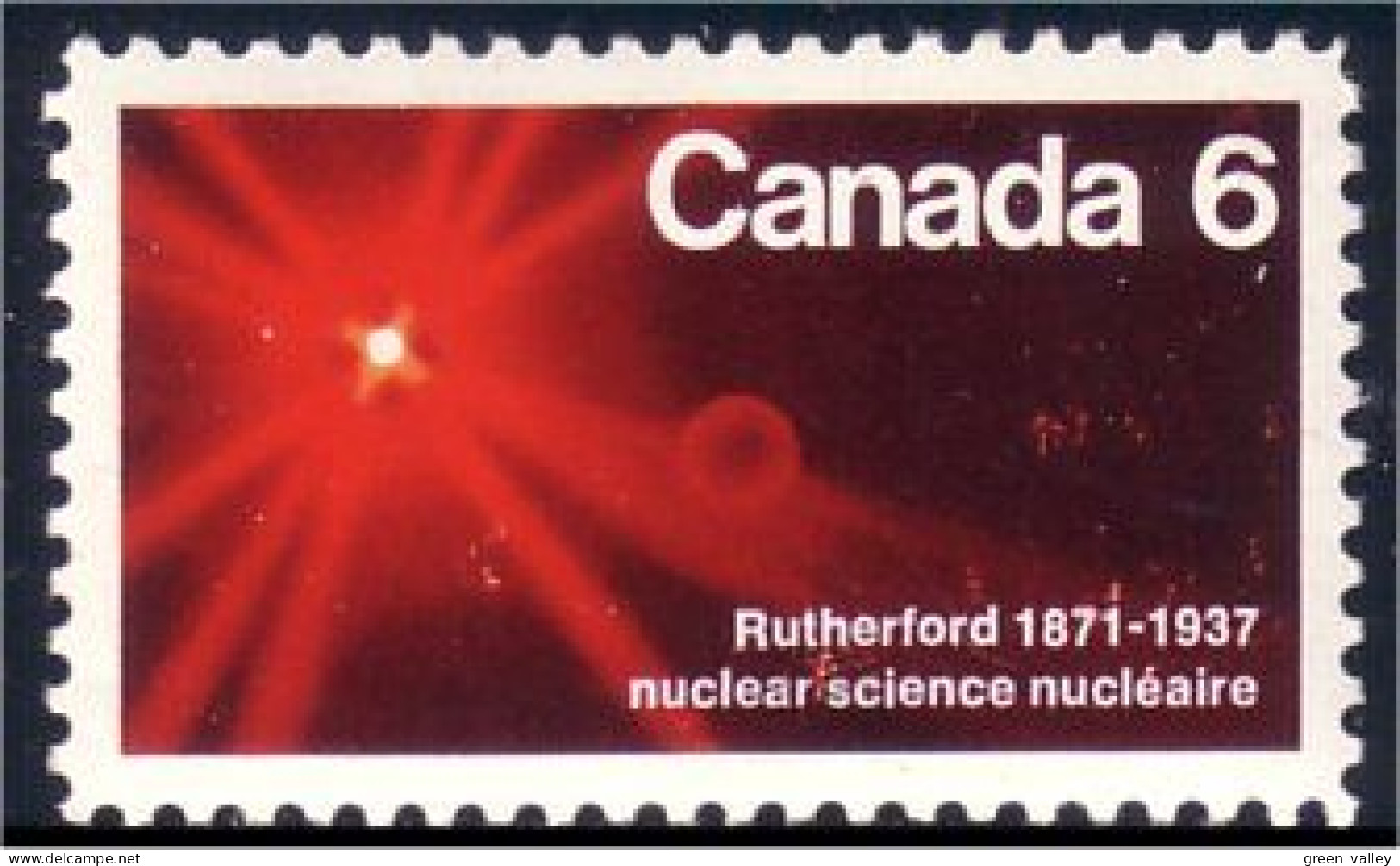 Canada Rutherford Atom Splitting Nucleaire Nuclear MNH ** Neuf SC (C05-34b) - Atoom