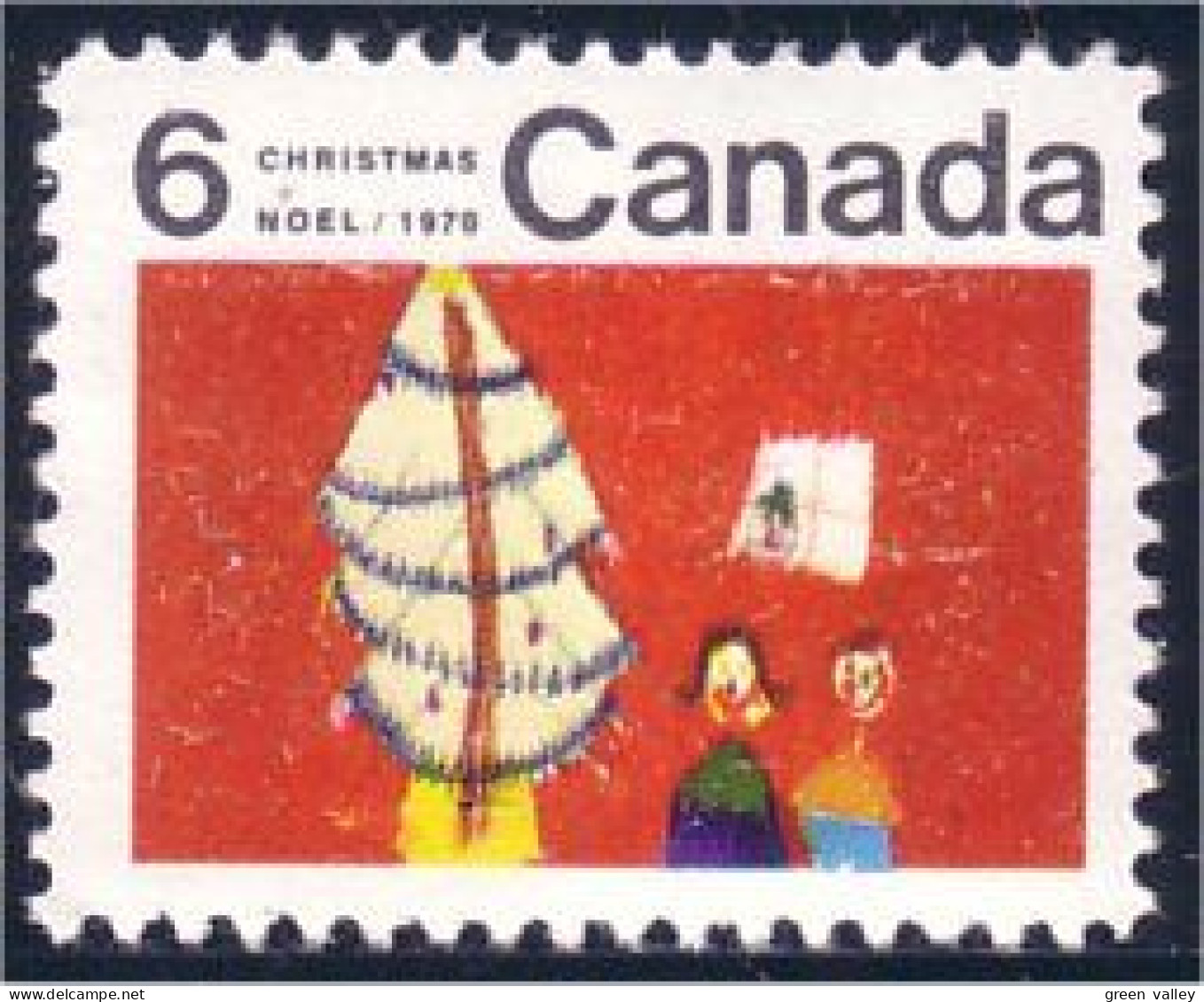 Canada Enfants Children Arbre Tree Noel Christmas MNH ** Neuf SC (C05-25c) - Árboles