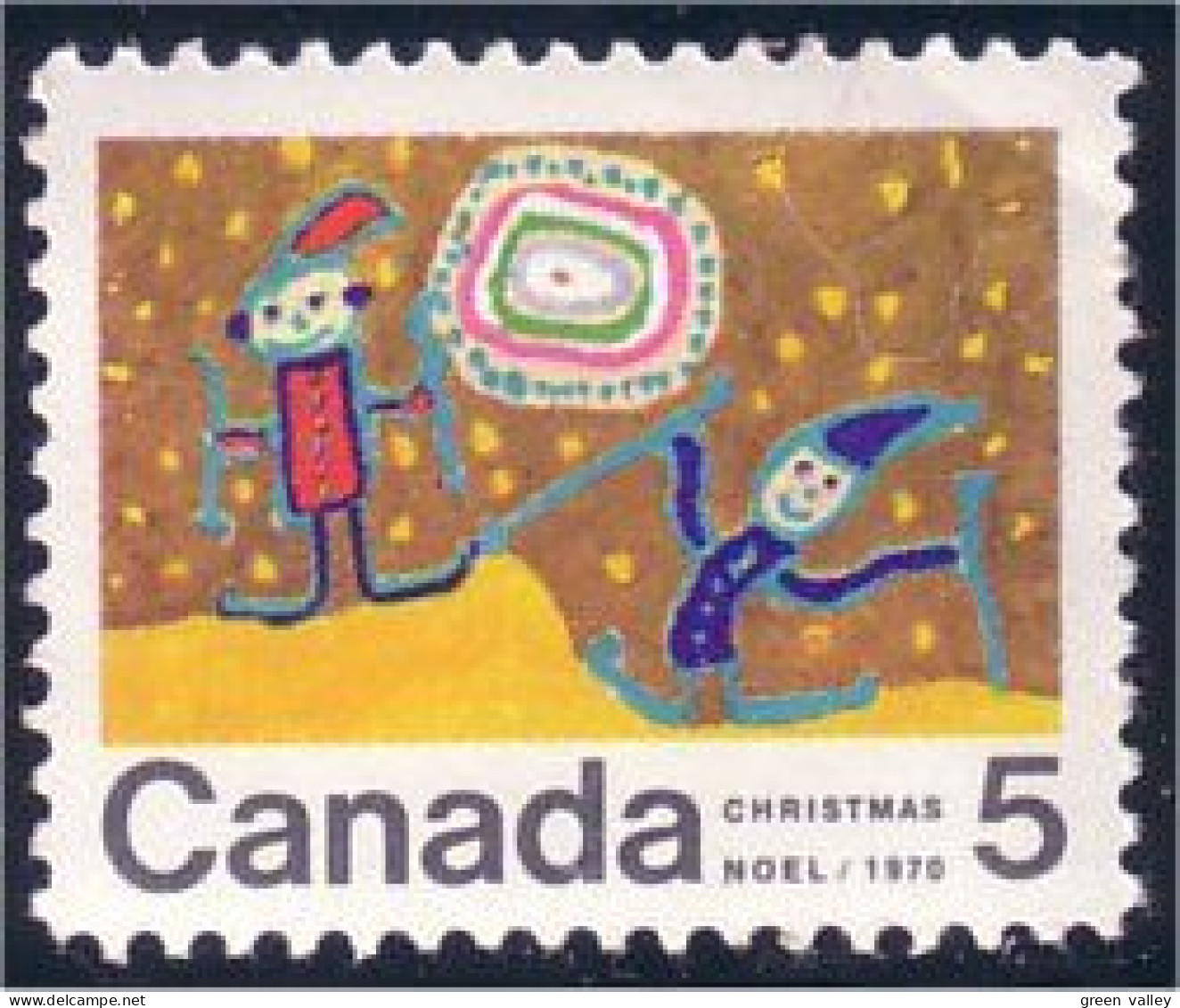 Canada Enfants Ski Children Noel Christmas MNH ** Neuf SC (C05-22c) - Sci